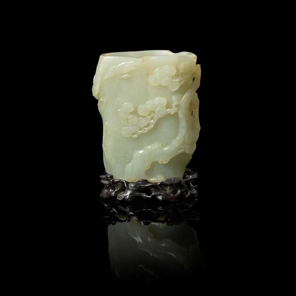 PALE CELADON JADE 'PINE TREE AND