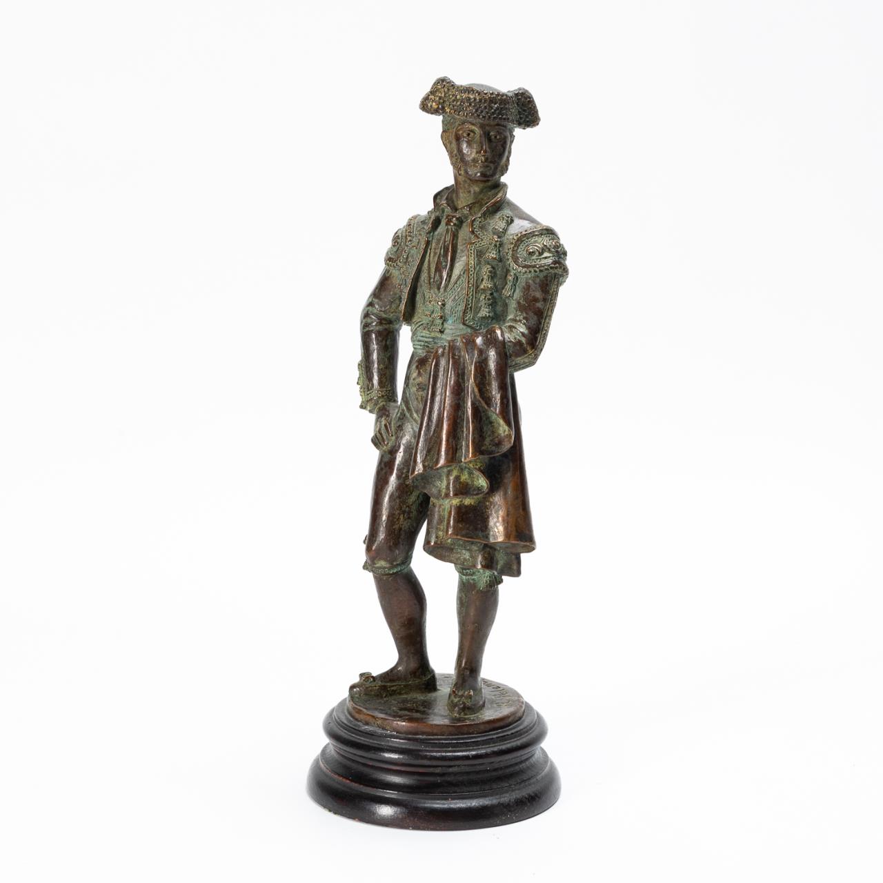 PALENCIA, MATADOR METAL SCULPTURE