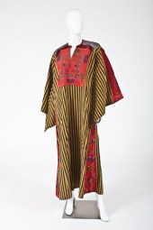PALESTINIAN EMBROIDERED SILK T