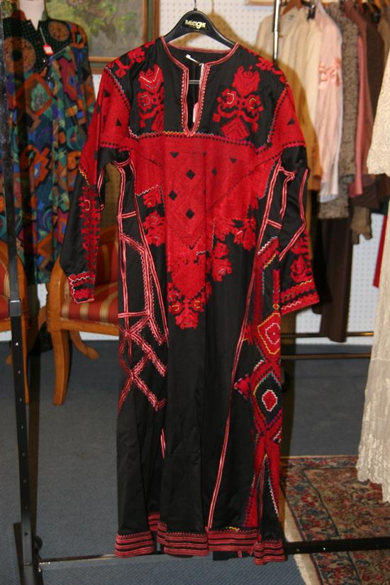 PALESTINIAN EMBROIDERED THOB. early