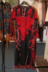 PALESTINIAN EMBROIDERED THOB.