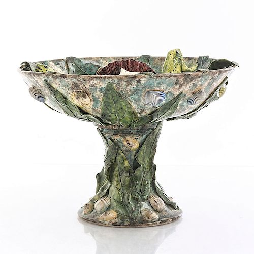 PALISSY WARE TIERED BOWL, GROTTO