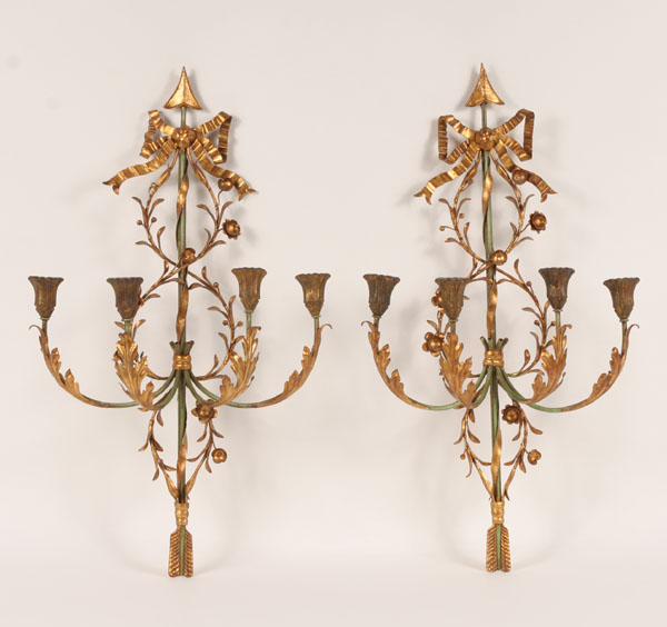 Palladio Italian gilt and painted