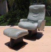 PALLISER TULSA LEATHER RECLINE