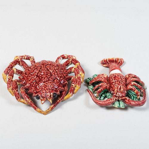 PALLISSY STYLE EARTHENWARE MODEL OF
