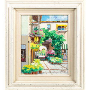 Palm Beach Scenes (Three Paintings)