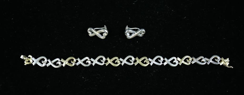 PALOMA PICASSO TIFFANY BRACELET AND