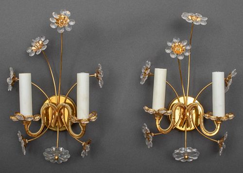 PALWA MODERN GILT BRASS &AMP; GLASS