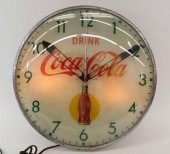 PAM CLOCK CO COCA-COLA ADVERTI