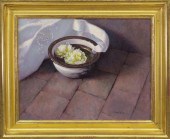 PAM PINDELL OIL ON CANVAS "FLO