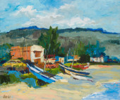PAMELA GLOVER (1924-2010), "HA
