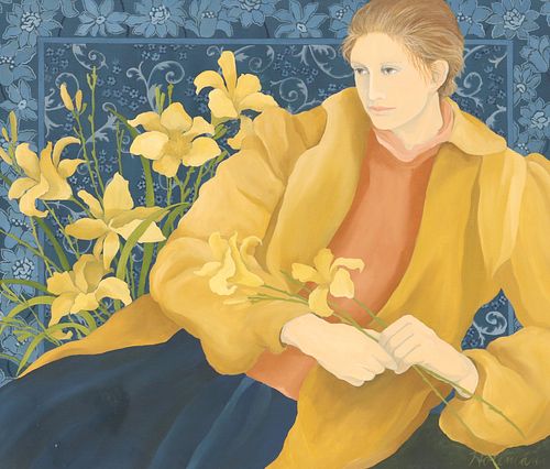 PAMELA HOLEMAN (20TH C.) PAINTING