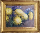 PAMELA PINDELL OIL ON CANVAS "