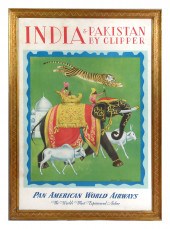 PAN AMERICAN AIRLINES POSTER: