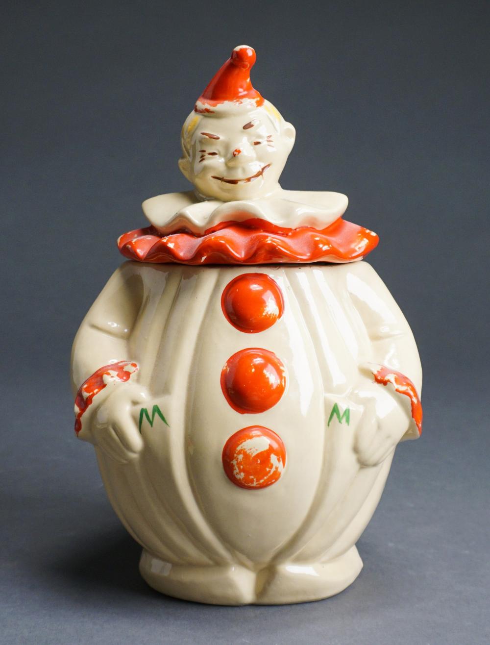 PAN-AMERICAN ART CERAMIC CLOWN-FORM