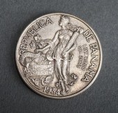 PANAMA 1934 900-SILVER BALBOA