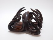 PANAMANIAN CARVED WOOD OCTOPUS