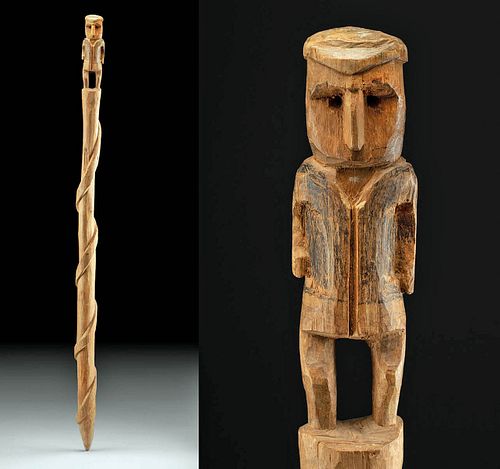PANAMANIAN KUNA SHAMAN STAFF W/