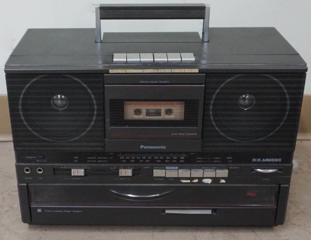 PANASONIC RECORD AND CASSETTE