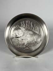 "PANDA" STERLING SILVER PLATE
