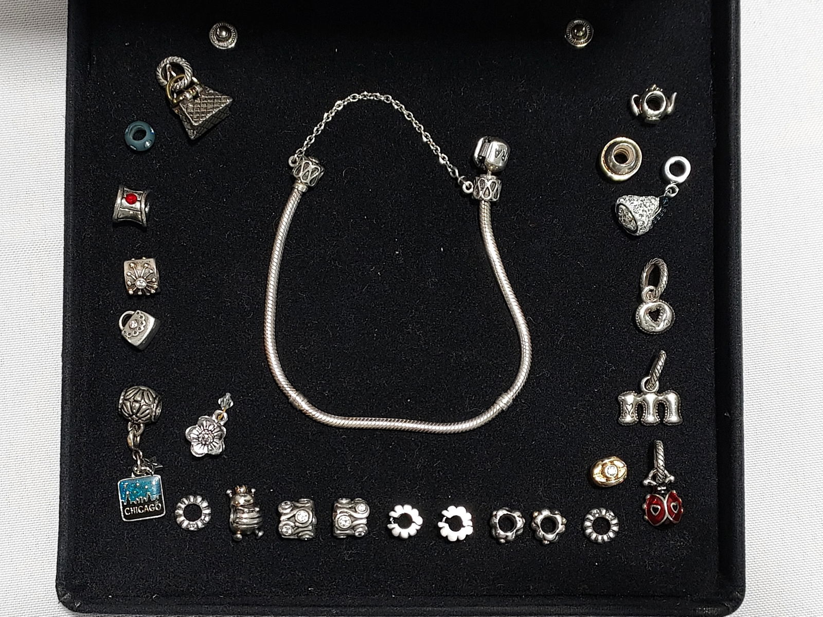 PANDORA STERLING BRACELET &