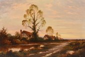 PANORAMIC LANDSCAPE PAINTING W
