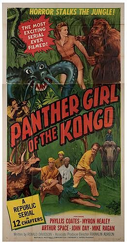PANTHER GIRL OF THE KONGO.Panther