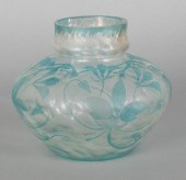 Pantin cameo glass vase 5 1/4"