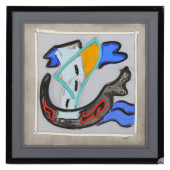 PAOLO VALLE B.1948 GEOMETRIC M