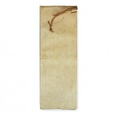 PAPAL DOCUMENT ON VELLUM, CIRC