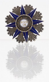 PAPAL ORDER OF PIUS IX SILVER