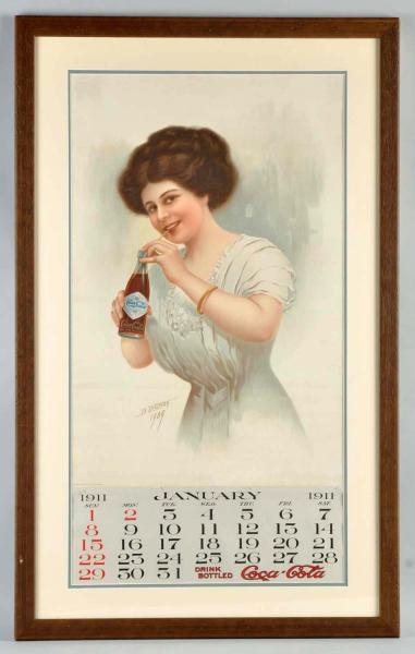 Paper Coca-Cola Poster.  1910.