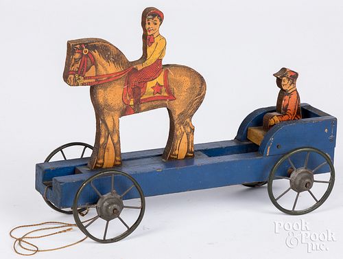 PAPER LITHOGRAPH ANIMATED HORSE AND