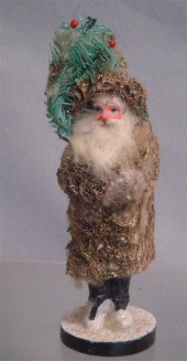 Paper mache belsnickle candy c