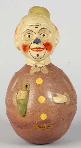 Paper Mache Clown Roly Poly. 
