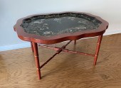 PAPER MACHE MOTHER OF PEARL IN