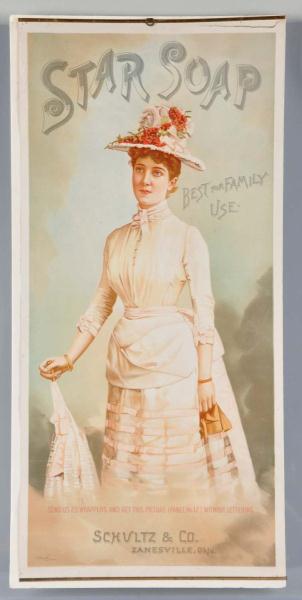 Paper Star Soap Advertising