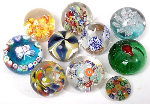 PAPER WEIGHT COLLECTIONTen