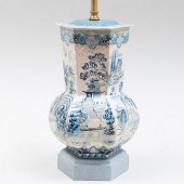 PAPIER MÃ¢CHÃ© BLUE AND WHITE