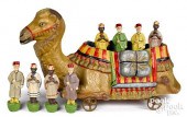 PAPIER-MACHE AND WOOD CAMEL SK