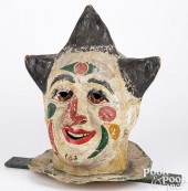 PAPIER-MâCHé CLOWN PARADE MASK