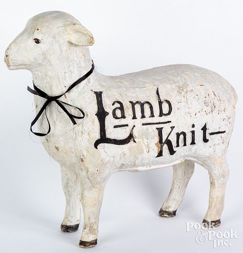 PAPIER-MâCHé LAMB KNIT