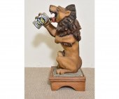 Papier-mache' Lowenbrau lion p