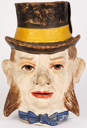 PAPIER-MâCHé PARADE MASK, EARLY