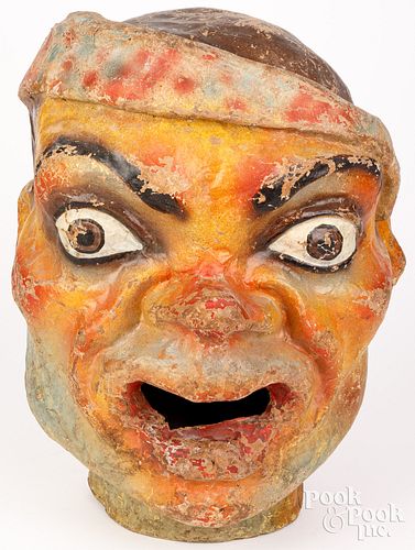 PAPIER-MâCHé PARADE MASK, EARLY