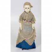 Papier Maché Victorian Doll Vi
