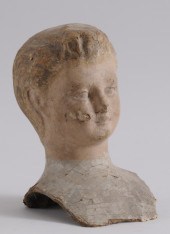 PAPIER-MÃƒâ€šCHÃƒâ€° BUST OF A