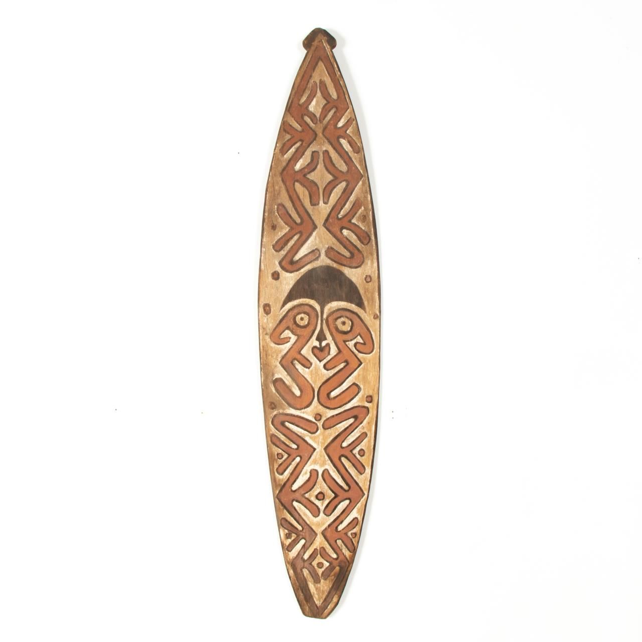PAPUA NEW GUINEA ANCESTOR MASK ON
