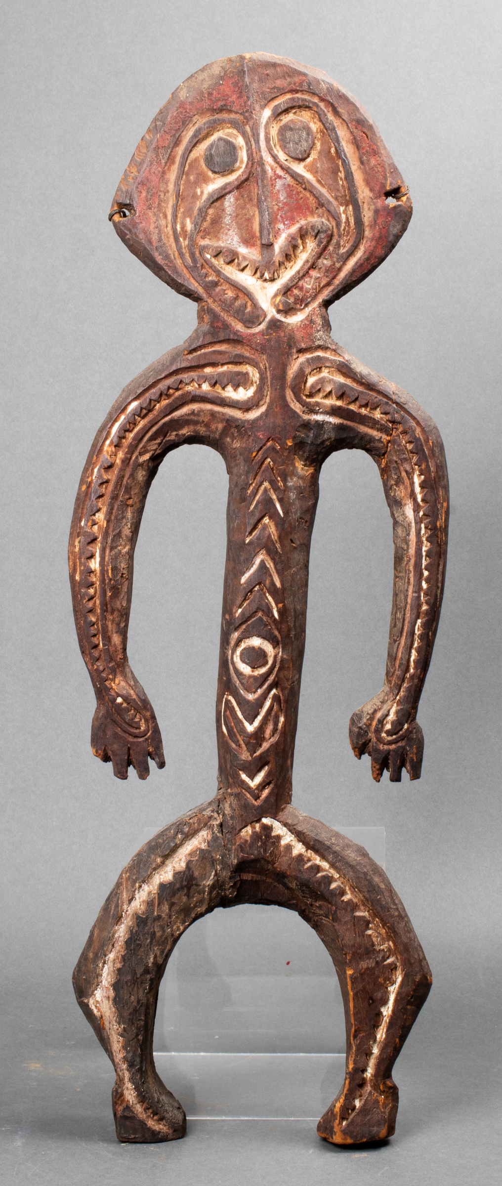 PAPUA NEW GUINEA CARVED WOOD SPIRIT
