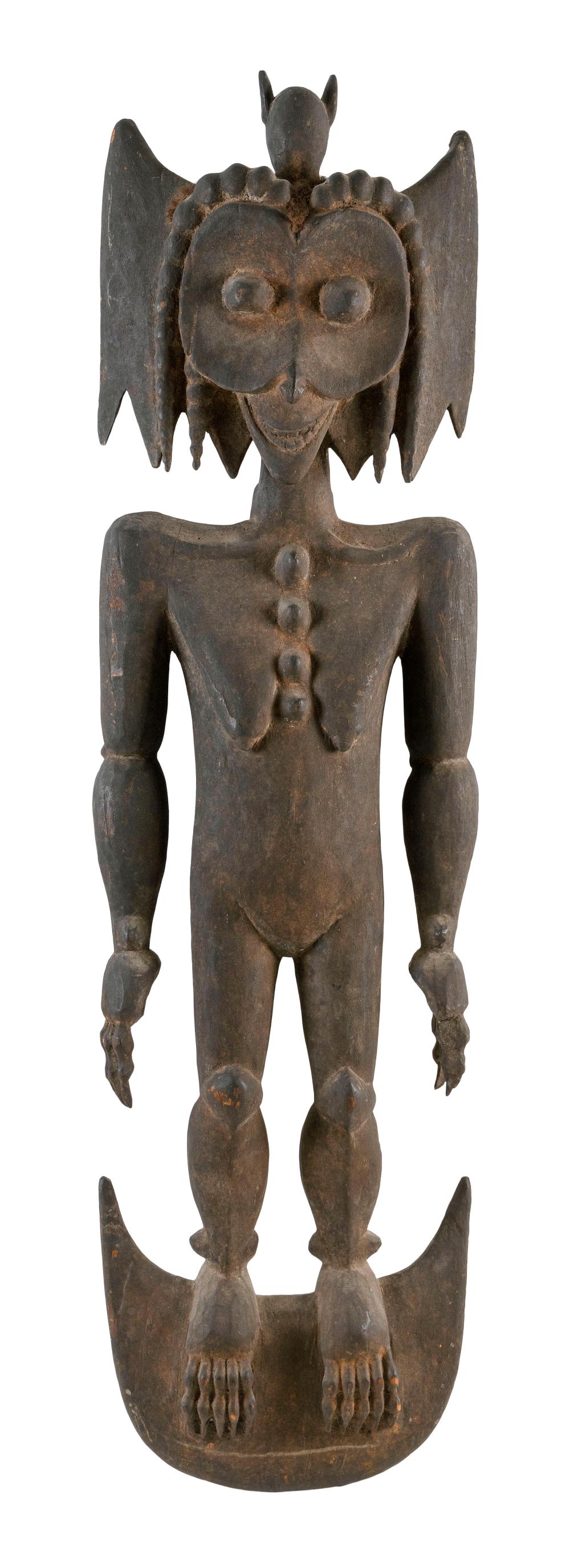 PAPUA NEW GUINEA CARVED WOODEN